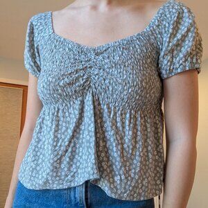 Women's Green Blouse